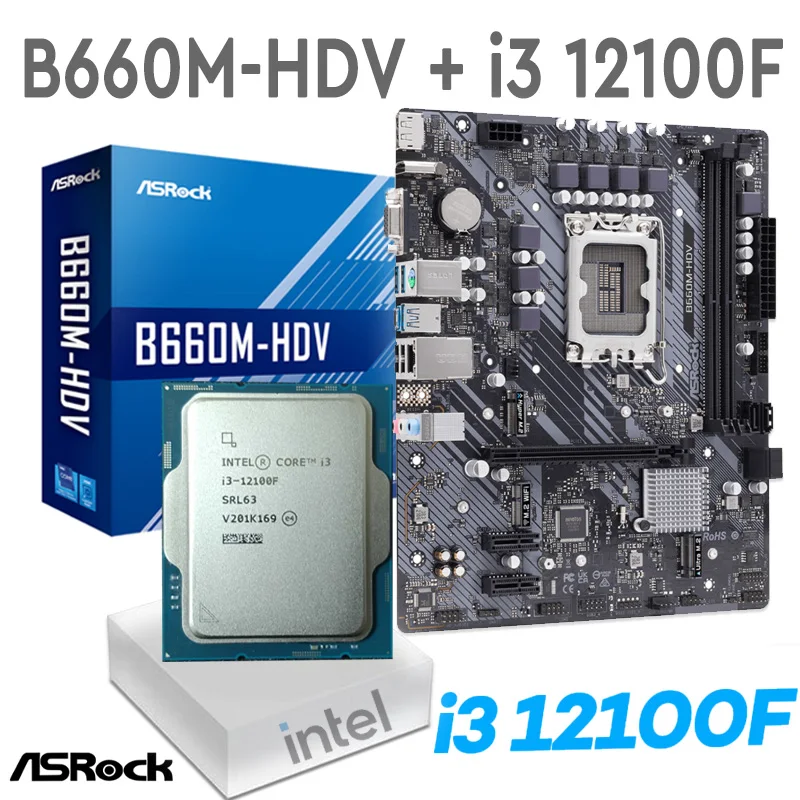 core i3 12100f + MINI-ITXマザーボード セット Intel Core i3 12100+