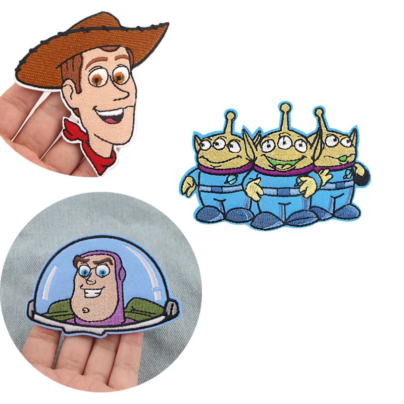 Toy Story Buzz Lightyear Stickers Buzz Lightyear Iron Patch Disney