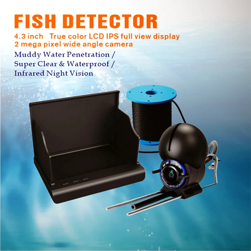 New ultra-clear HD camera, underwater fish finder, fish finder, visual fishing camera and fishing equipmen