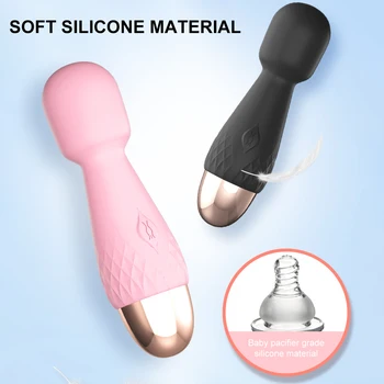 Mini Magic Wand Vibrators for women Clitoris Stimulator AV Stick G Spot Massager Female Masturbator Sex