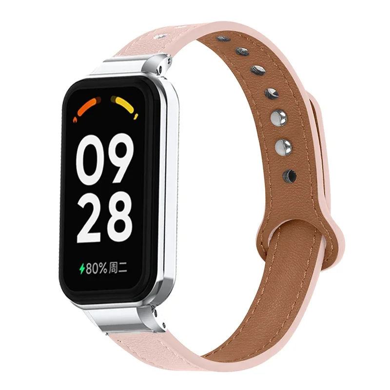 Compre Para Xiaomi Smart Band 8 Active / Redmi Smart Band 2 Watch Strap  Nylon Wrist Wny Wnys Con Estuche - Blue+rayas Blancas en China