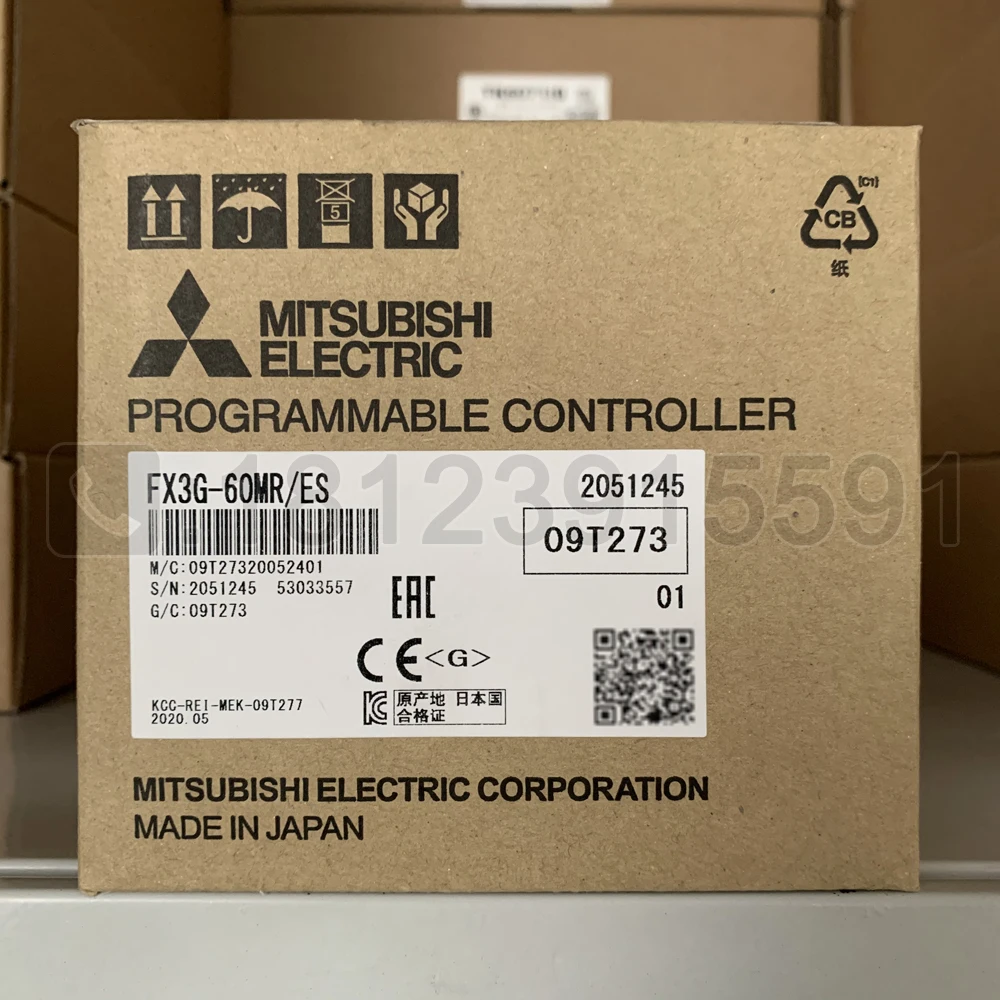 Mitsubishi PLC Mitsubishi Fx3g-60mr Es Asli Diimpor dari Jepang