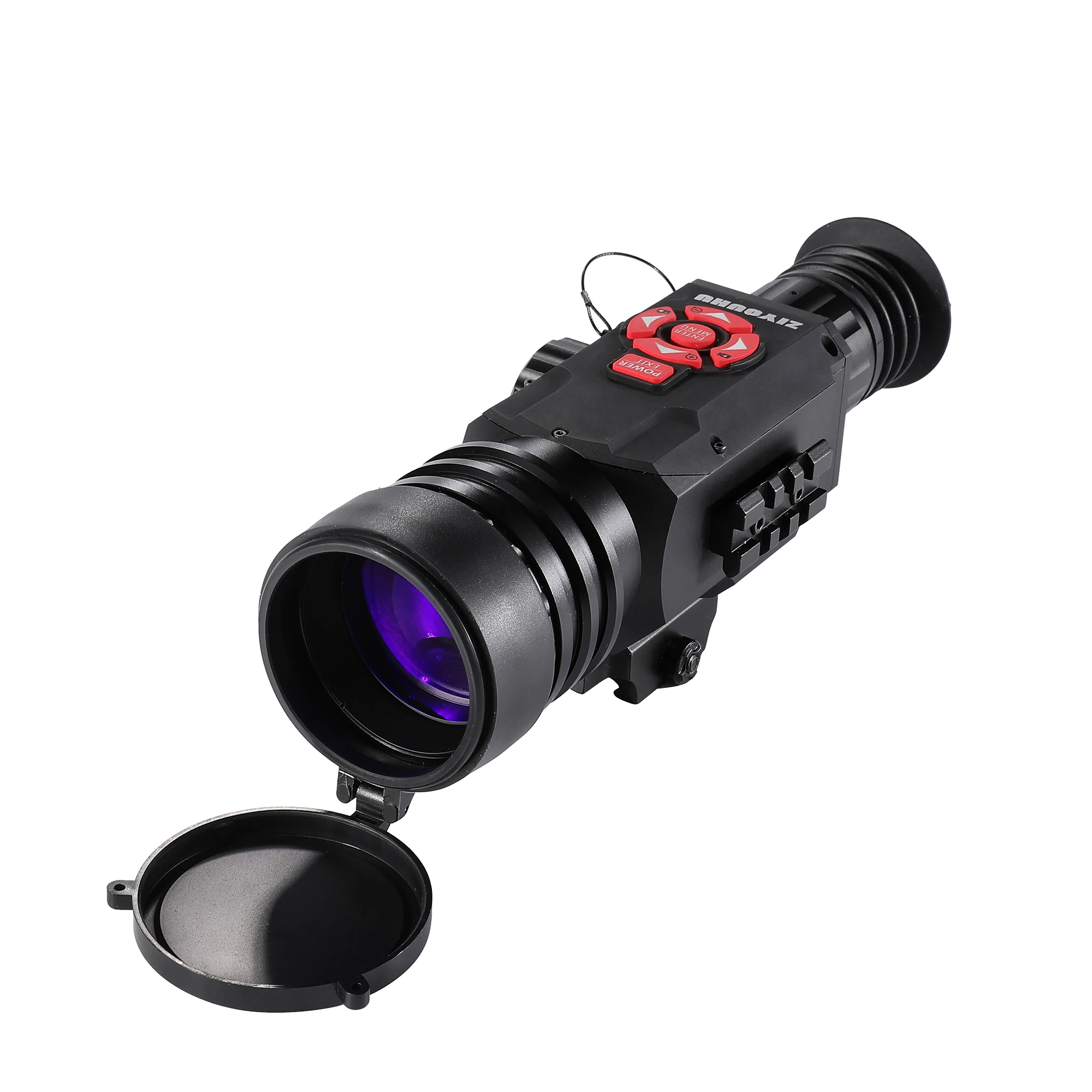 New HTS35/55/75 Thermal Imaging Night Vision Riflescope for Hunting One Click Zero Position Reticle Multi-Function Thermal Scope