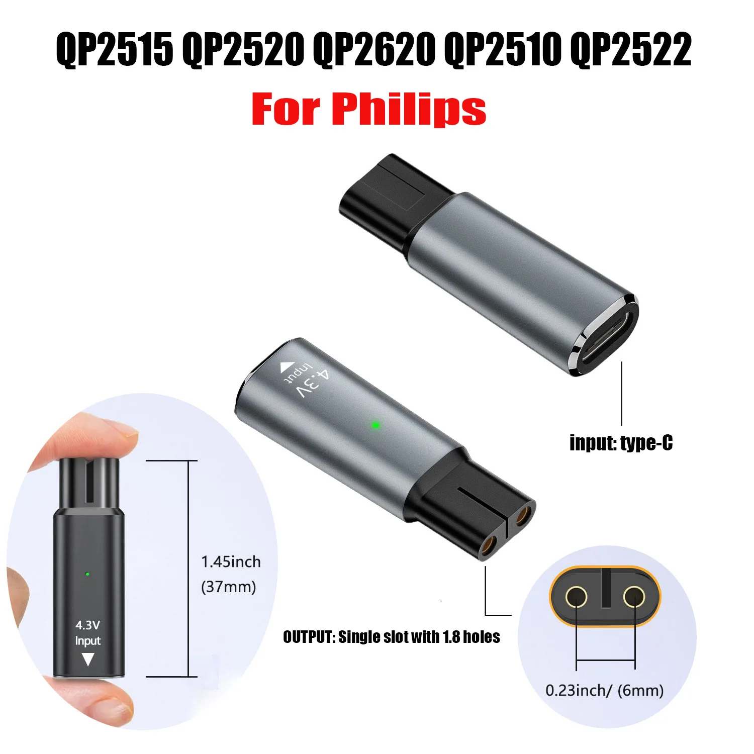 NEW 1/2/3/5/6/10 Blade+1 Gift For One blade & For Oneblde Replacement Blade QP6651/30 QP2834/20 QP6551/15 QP6541/15 QP2734/20 6
