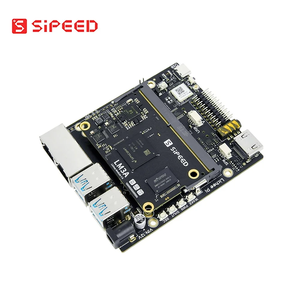 Sipeed LicheePi 3A 미니 로트 PC 보드, SBC Eight Nuclear 2T NPU RISC-V 지원