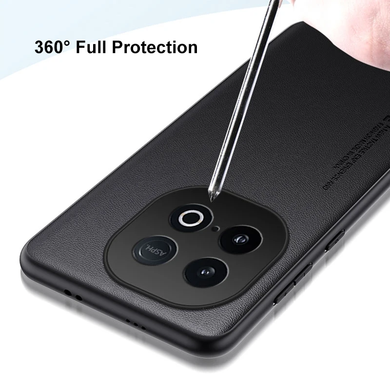 Premium PU Leather Shockproof Phone Case with Full Protection