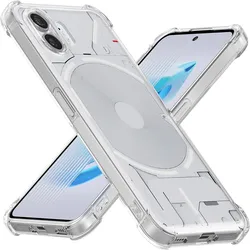 Enhanced Clear Shockproof Silicone Phone Case - Durable and Protective Cover - Nothing CMF Phone 1 (Clear)