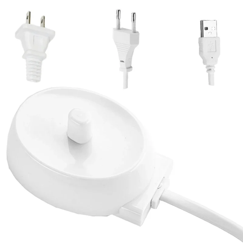 For Oral B 3757 Series D12 D20 Electric Toothbrush Charger Inductive Charging Base Adapter EU/US/USB Plug Replacement charger adapter battery charger power supply adapter battery charger adapter toothbrush charger adapter