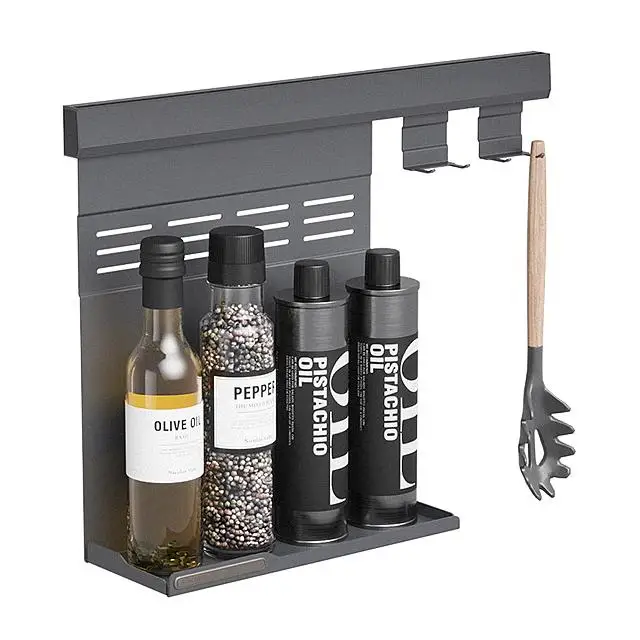 Goldmine Kitchen Items Kitchen Rack Wall-mounted Punch-free