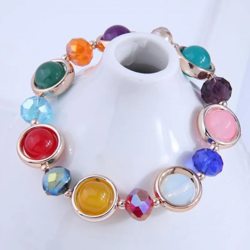 Vintage Life Tree Love Charm Beaded Bracelets For Women Girls Bohemia