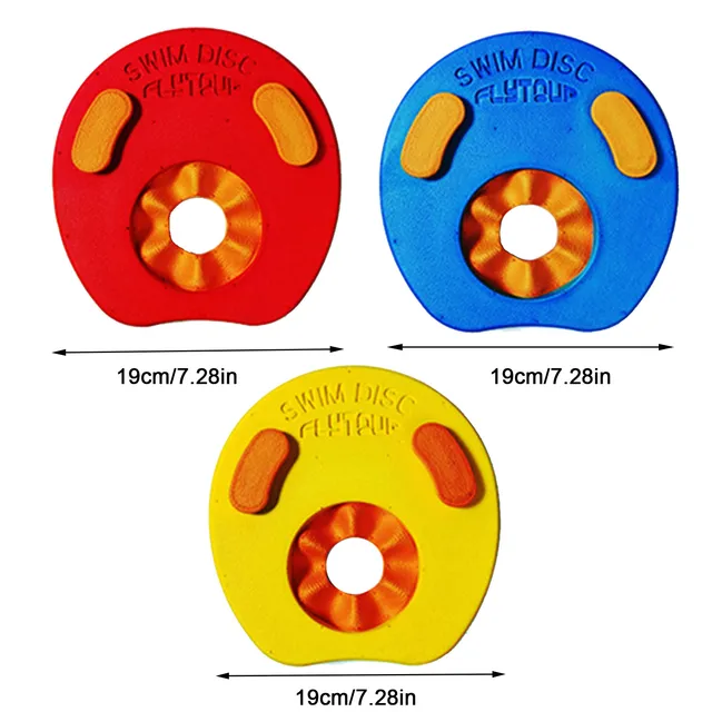 6pcs/Set Kids EVA Foam Swim Discs Swimming Exercises Floating Sleeves Armbands For Toddlers Inflatable Pool Playing Water 6