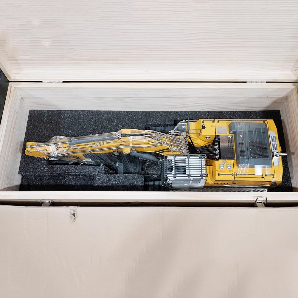 RC 1/14 koparka hydrauliczna wytrzymała metalowa koparka K970-100S wysokiej klasy zabawki dla chłopca modelu imitacja metalu 5 RC 1/14 koparka hydrauliczna wytrzymała metalowa koparka K970-100S wysokiej klasy zabawki dla chłopca modelu imitacja metalu - Image 5