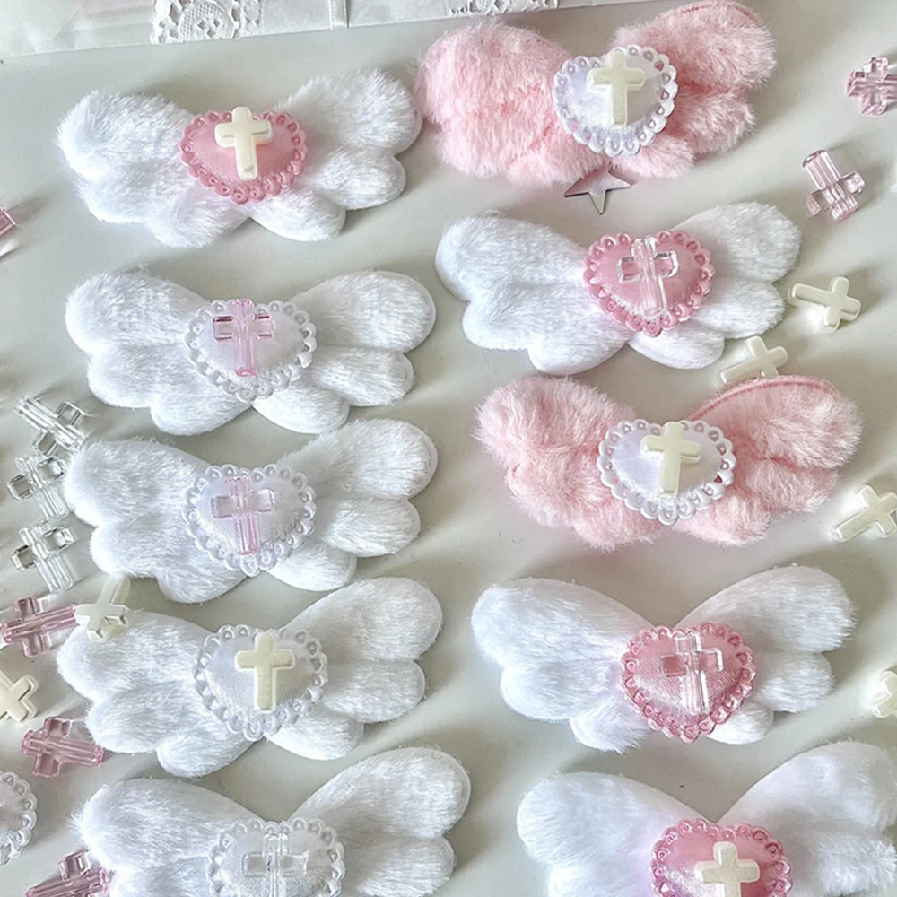 

10PCS Cute Cross Bead 3D Packaging Material DIY Card Bag Decoration Resin Charm Bracelet Necklace Accessory Card Cover DIY