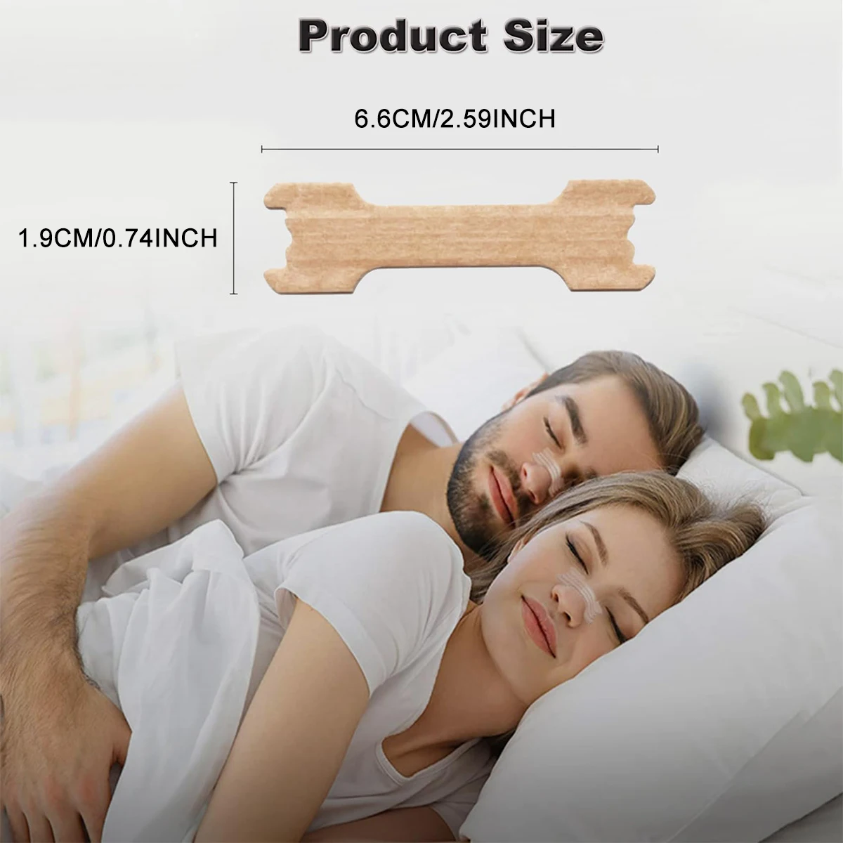 40pcs/Lot Nasal Strips Anti-Snoring Sticker Better Nose Breath Reduce Snoring Tool Health Care Stop Snoring Patch