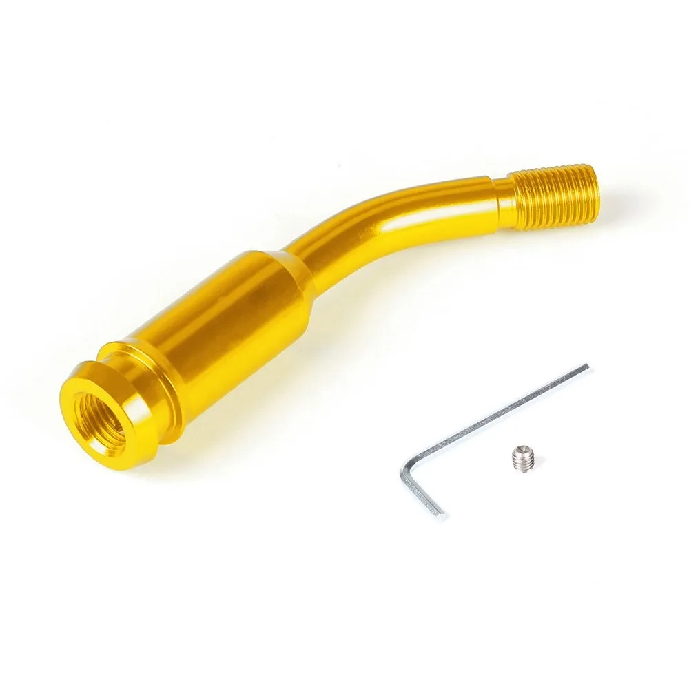 Aluminum Gear Shift Shifter Stick Lever 5 Bend Bent Shift Knob Extender Extension For Vw T4 T25 Sk 1017 I.865010681