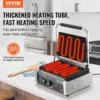 Commercial Grill, 1800W Electric Sandwich Maker, Stainless Steel Sandwich Press, Grill with Temp Cont 2