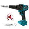 PATUOPRO Cordless Electreic Riveter Gun Brushless Rivet Nut Gun Insert Riveting Tool Handheld Power Tool For Makita 18V Battery 1
