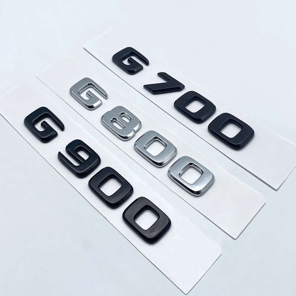 Per Mercedes Benz Brabus Nuovo Logo Auto Classe G Modificato G700 G800 G900 Distintivo Adesivo Posteriore Per Auto Accessorio Auto