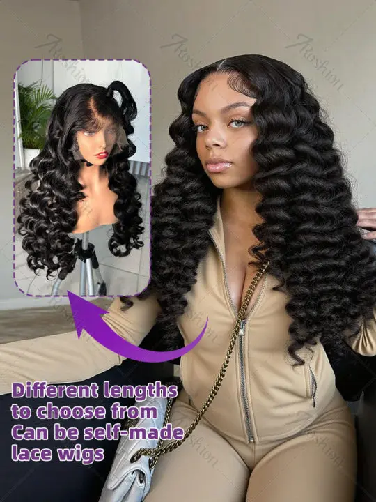 Human Hair Bundles Extensions 30 32 Inch Loose Wave 3 4 Bundles Brazilian