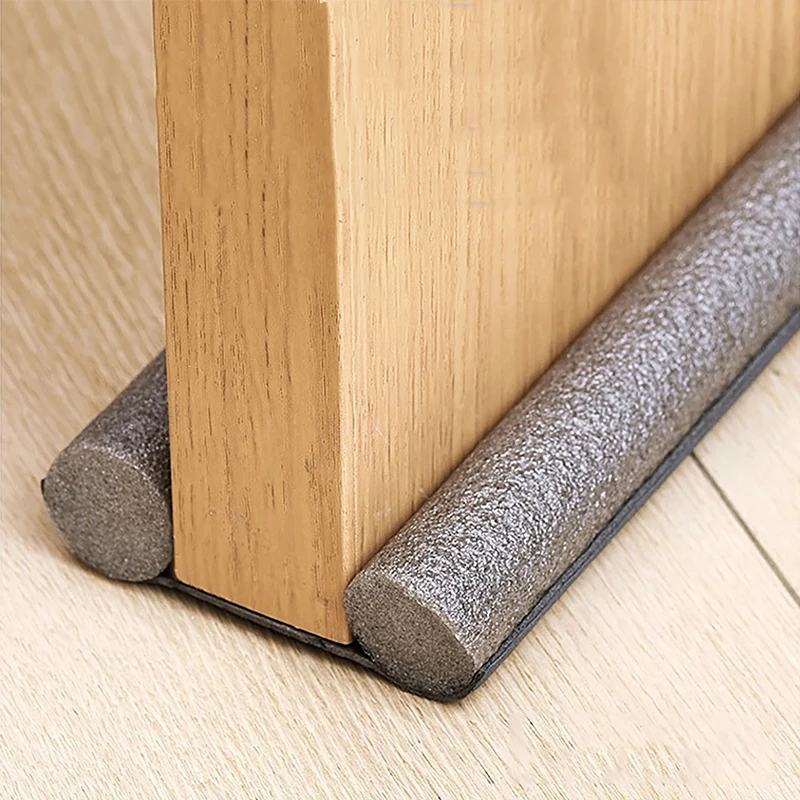 Door Sealing Strip Door Gap Sound Insulation Strip Bedroom Windproof Waterproof Adhesive Foam Rubber Washable