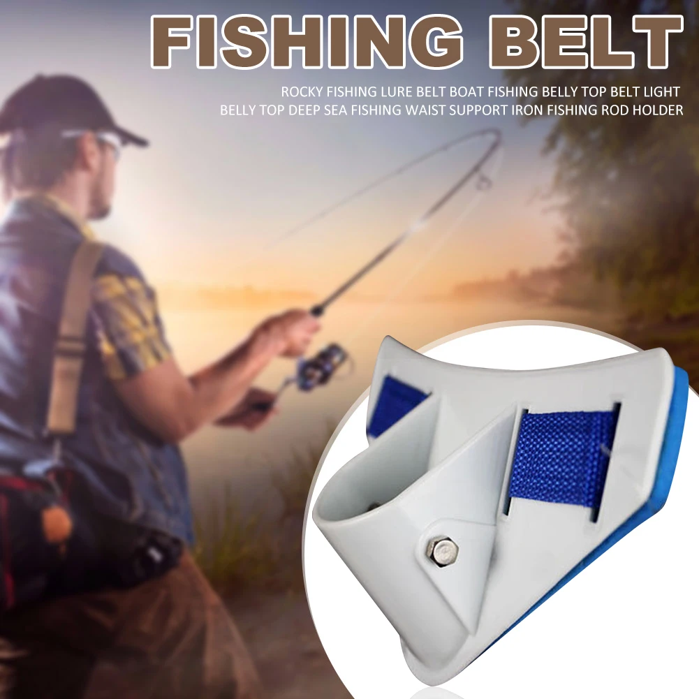 Sea Fishing Top Waist Protection Fishing Boat Waist Belt Rod Belly Top  Outdoor Waist Fish Pole Supporter Holder Fishing Tackle