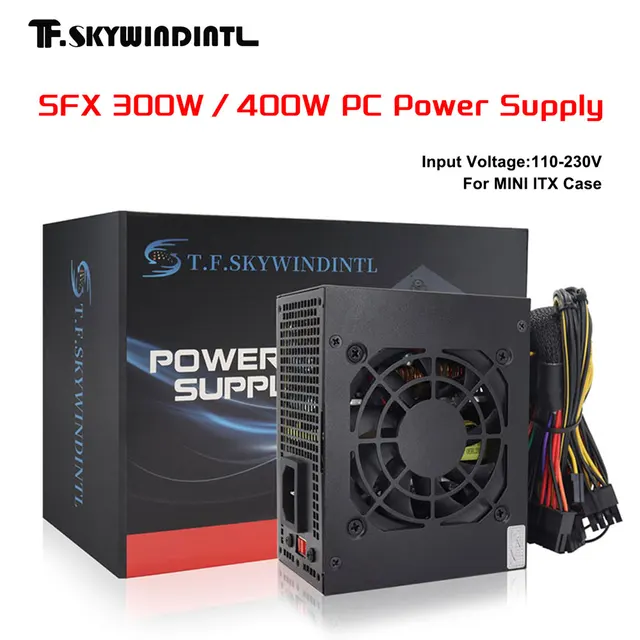 แหล่งจ่ายไฟเครื่องสำรองไฟคอมพิวเตอร์300W 400W SFX โซลูชัน Mini ITX โซลูชัน Micro ATX SFX 300W 1