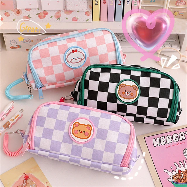 Kawaii Pencil Case Portable Pencils Case For Girls Large Capacity Pencil  Pouch