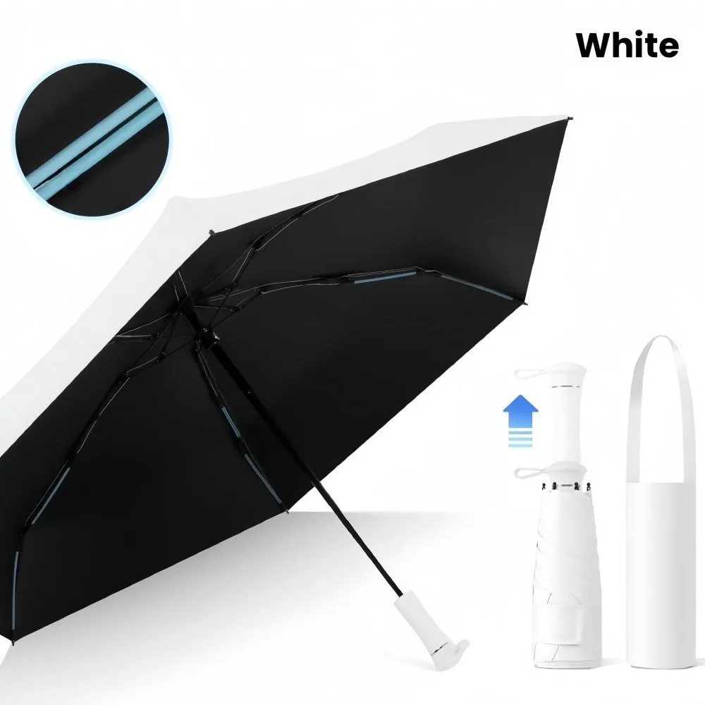 Compact Foldable Umbrella with UV Protection