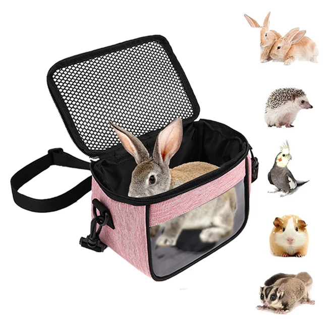 Small Pet Carriers Bag Breathable Small pet Backpack Portable Animal Carrier  Bag Rabbit Hamster Hedgehog Ferret Outdoor Shoulde - AliExpress