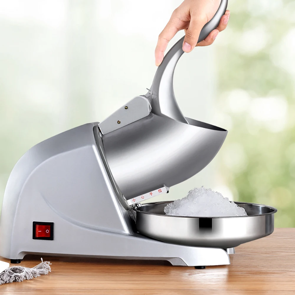 220VMultifunctionalIceCrusherMiniIceShaversChopperElectricSnow