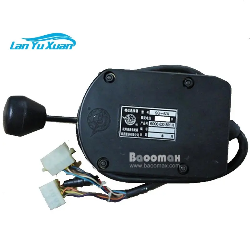 WG180 Transmission spare parts SG-6A 24V Gear Selector 6006030801H for Advance transmission