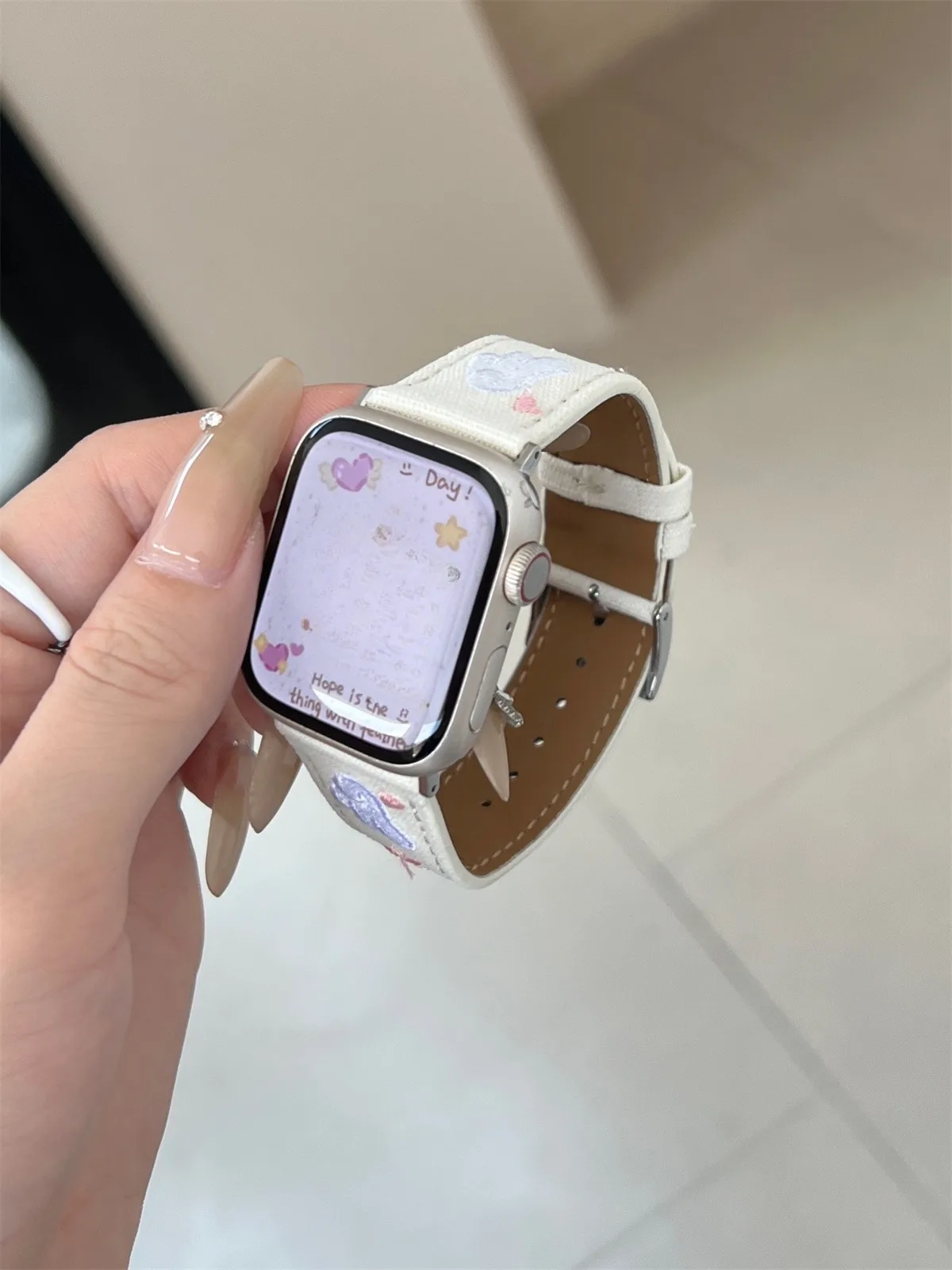 Uhrenarmband für Iwatch 42/44/45/46/49 mm 38/40/41 mm PU-Leder-Mode-Uhrenarmband für Uhrenserie Ultra2 Serie 10/9/8/7/6/5/4/3/2/1_voghion.com