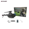 C128 RC Helicopter 2.4G 6G System 4CH Remote Control 1080P Camera Wifi FPV 6-Axis Sentry Drone RC Helicopter Toy for Adult 6