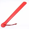 48CM Length PU Leather Horse Whip Paddles, Equestrian Riding Crop Whips with Wrist Strap 3