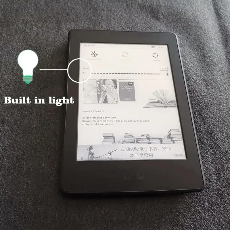 Original kindle Paperwhite 6th light registrable Ebook Ereader E Reader e-ink Book for kindle e reader ebook e reader livro