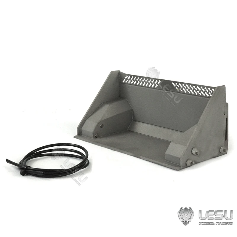 

LESU 1/14 Loader Bucket For Aoue Skid-Steer I6S Radio Control Car Metal Spare Parts For A0008/B0008 Boys Toys TH20739