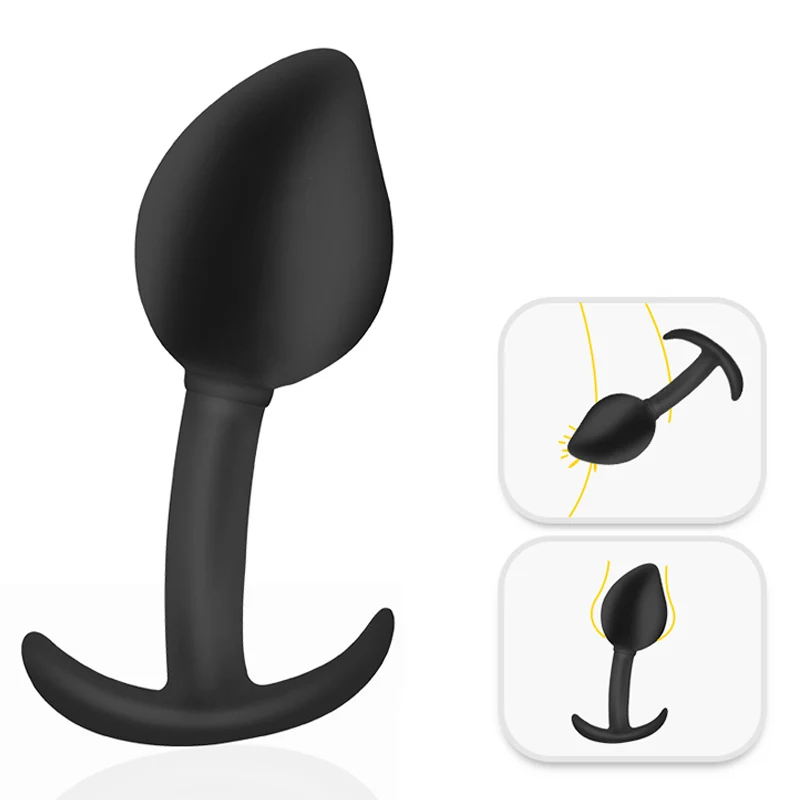 Silicone Butt Plug Anal Dildo Vibrator For Men And Women_voghion.com