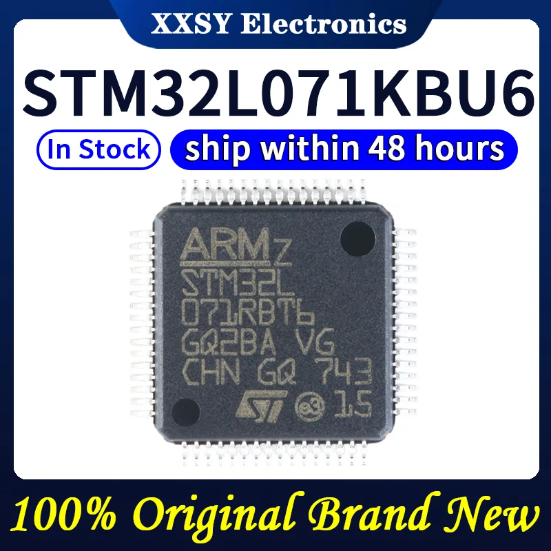 STM32L071CBT6 STM32L071C8T6 STM32L071CZT6 STM32L071RBT6 STM32L071KBU6 STM32L071VZT6 STM32L071V8T6 재고 있음 새 상품