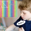 Multiplication 12x12 Addition 12+12 Both Sides Math Game Pop Fidget Toys, Macaron Silicone Push Pop Bubble Educational Toys 4