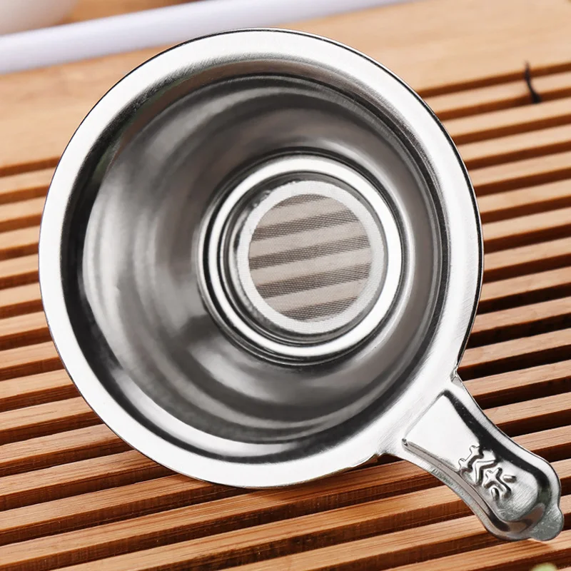 200 Teile/los Edelstahl Mehrweg Tee-ei Sieb Teekanne Lose Blatt Gewürz Filter Küche Zubehör LX5119 – Detail 4