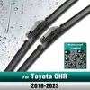 Silicone & rubber  Front Wiper Blades Set For Toyota C-HR / CHR 2016 - 2023 Windshield Windscreen Window Brush 26"+16" 1