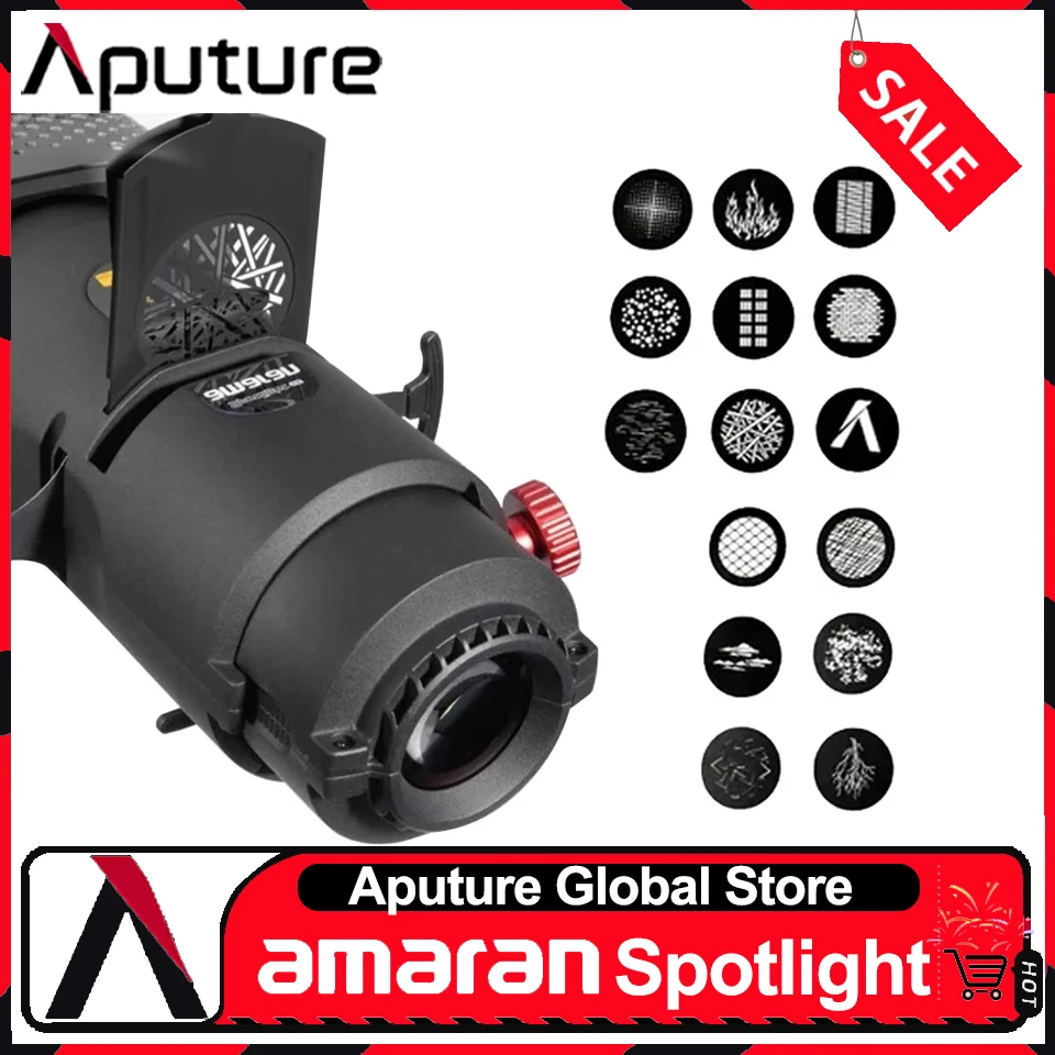 Aputure-Amaran-Spotlight-SE-Kit-Lightweight-Spotlight-Cartridge-Bowens ...