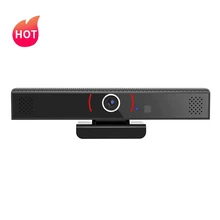 W8 hd 1080p sala de conferências webcam 120 ângulo lente principal usb sala conferência microfone sistema de videoconferência áudio