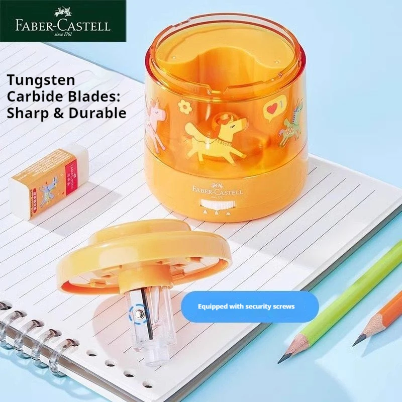 파버카스텔 자동 연필깎이 전기 연필깎이 학교 연필 문구류 배송에는 배터리가 포함되지 않습니다