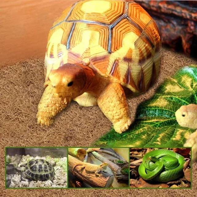 Natural Coco Fiber Pet Coir Mat Coconut Fiber Reptile Carpet for Lizards Turtles Snakes Iguana, Gecko, Bearded Dragon, Tortoises 3