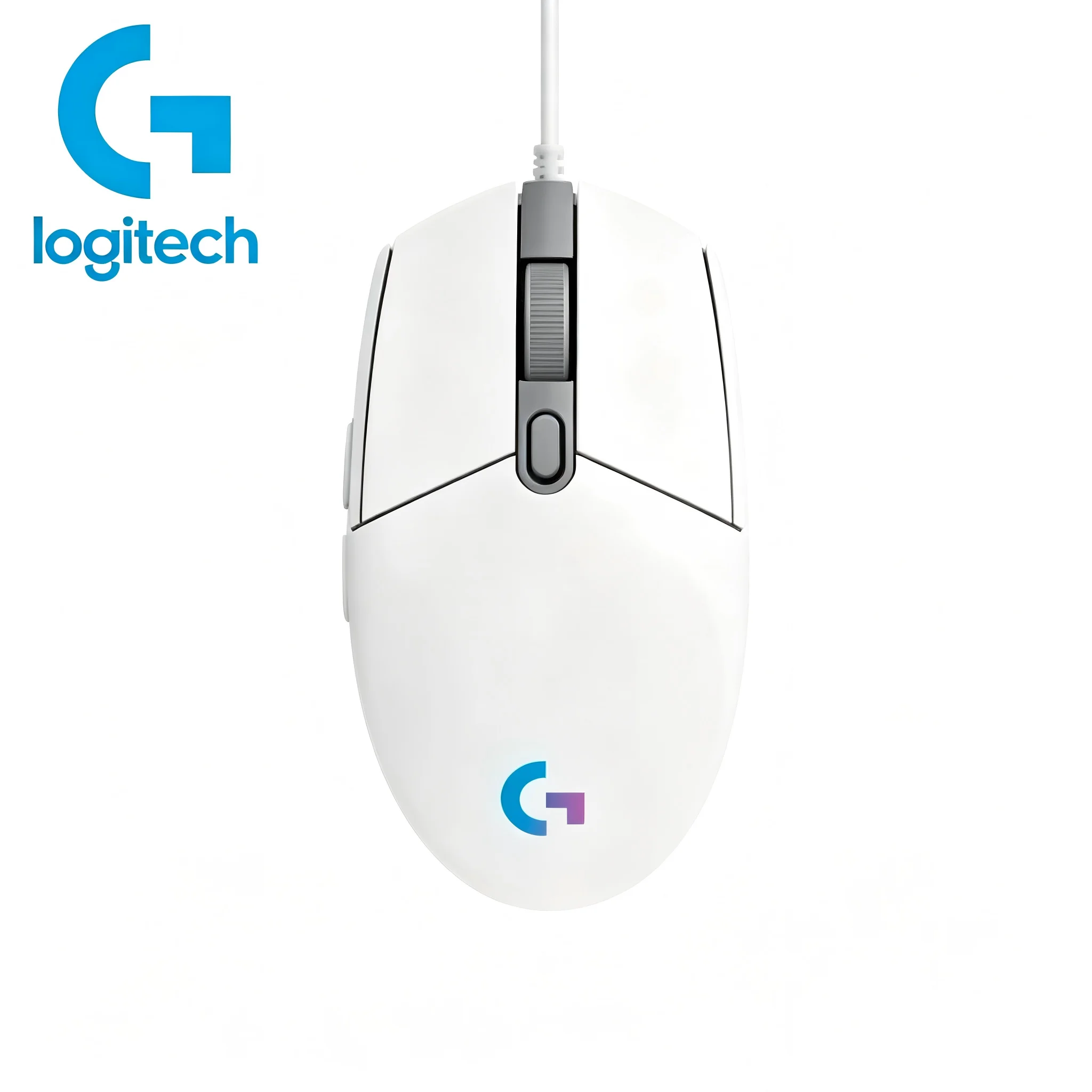Миша Logitech G102 USB, дротова ігрова миша, 8000DPI, оптичний ефект, для кіберспорту, дротова миша G102, миша для ПК