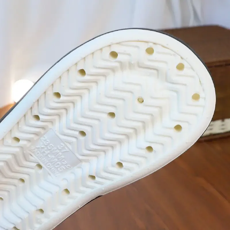 Cute Panda Platform Slides for Women - Punk Open Toe EVA Chunky Heel Shoes Girls Summer Casual Animal Slippers 슬리퍼