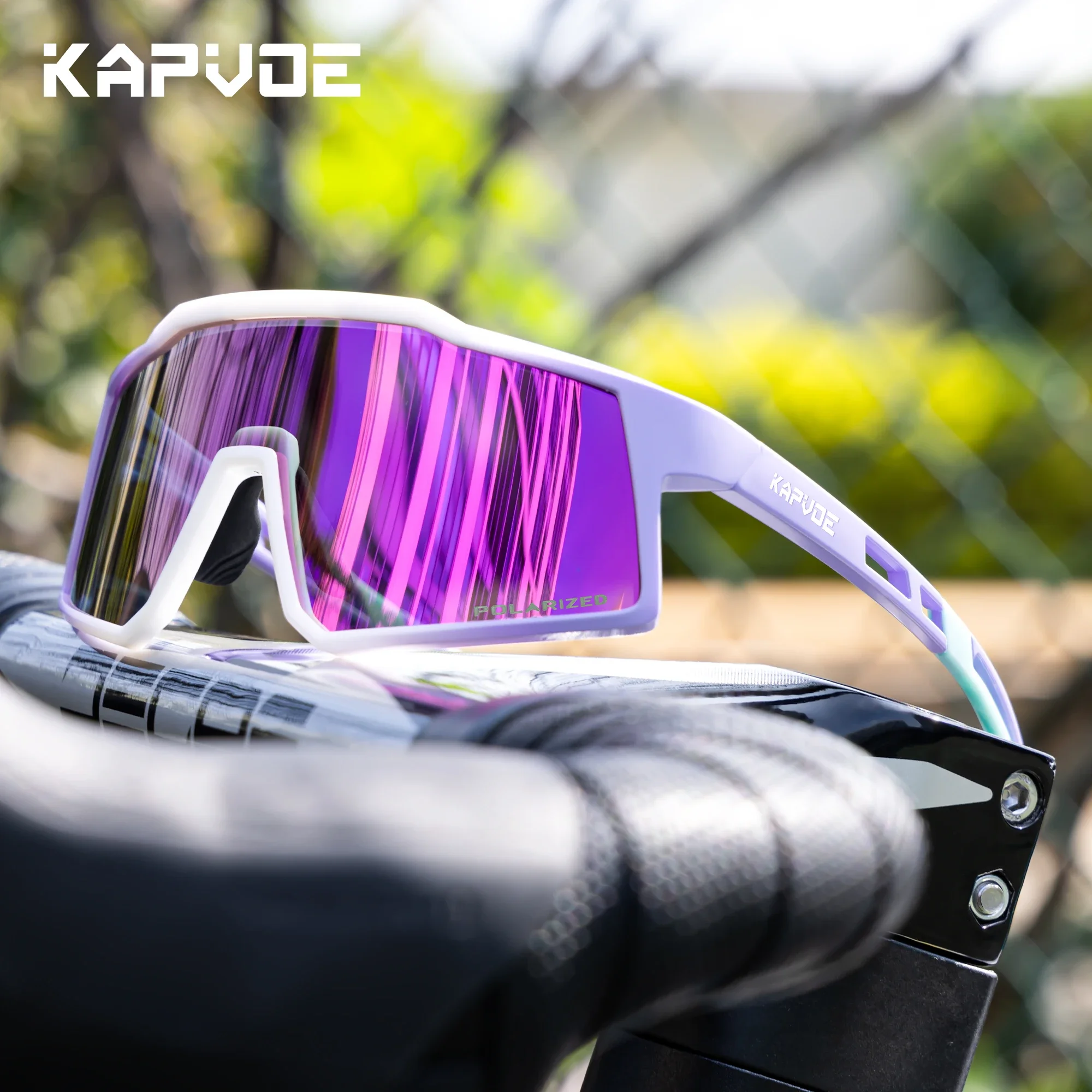 Kapvoe Kids Sports Sunglasses Polarized Cycling Glasses Teenagers UV400 Eyewear Boys and Girls Sports Running Biking Baseball