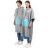 Beach Swimming Surfing Poncho for Adult Thicken Changing Robe with Hood Outdoor Sport Bath Dress Towel Microfiber Diving Cloak 3