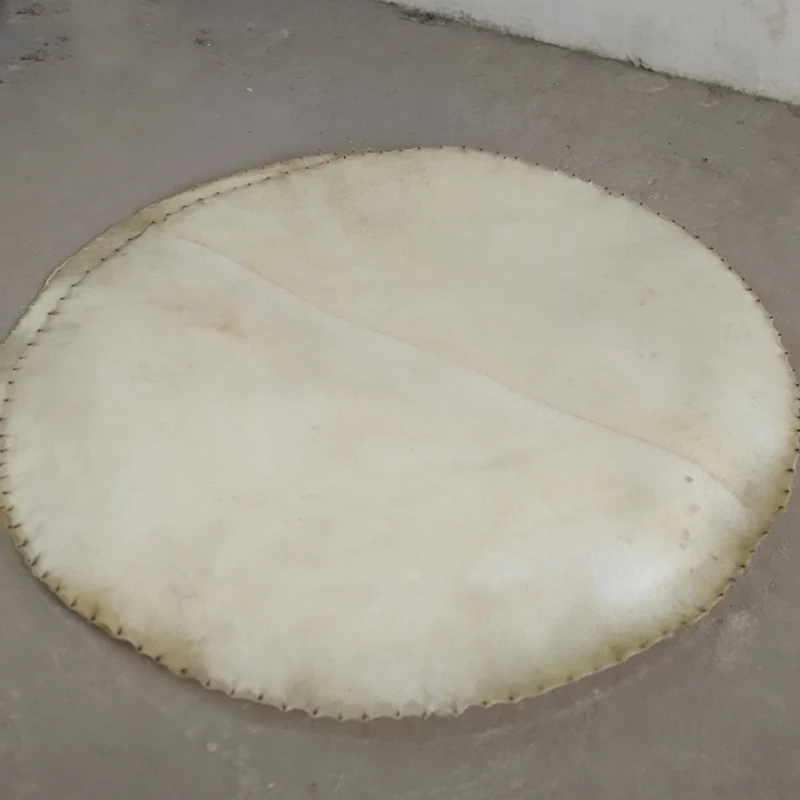 Bull skin head layer cowhide drum skin drum face highpitched cowhide cowhide drum surface